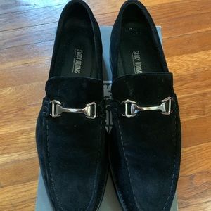 Men’s Black Suede Loafer